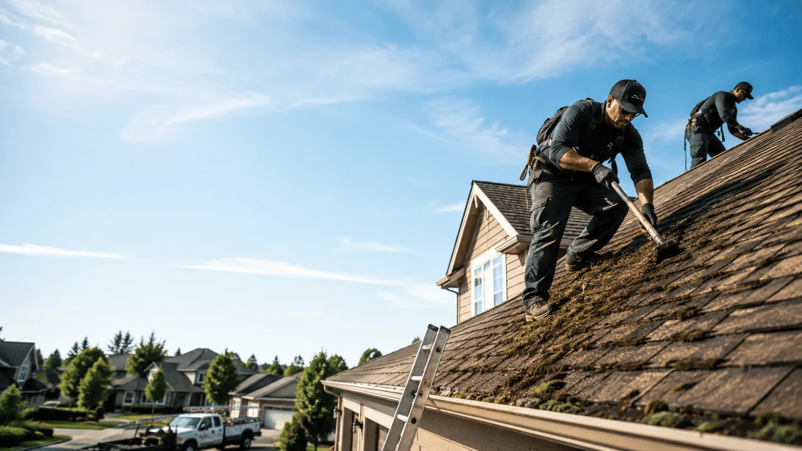 Roof Moss Removal in Dickson, TN near me